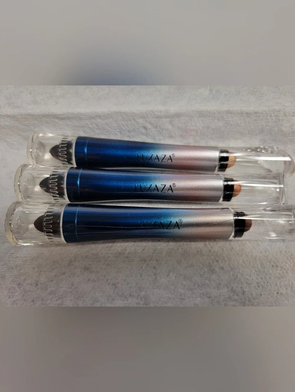 Assorted Eye Makeup-Lancôme Mascara & Eyeliner Bundle w/ Luxaza Eyeshadows-NWOB